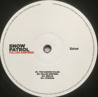 Snow Patrol : Fallen Empires (2x12", Album, RE, 180)