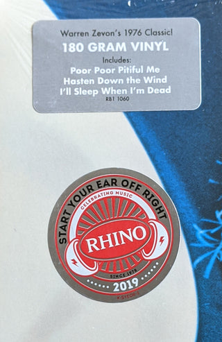 Warren Zevon : Warren Zevon (LP, Album, RE, RP, 180)