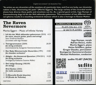 Moritz Eggert : The Raven Nevermore (SACD, Hybrid, Multichannel, Album)
