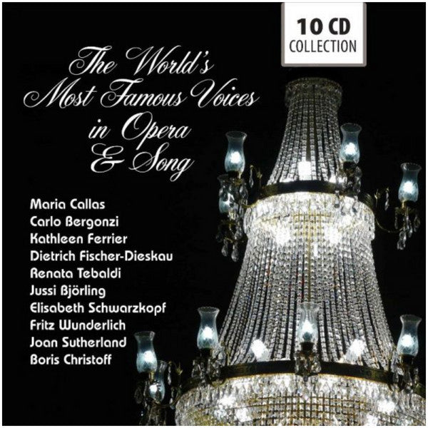 Various : The World's Most Famous Voices In Opera And Song (10xCD, Comp)