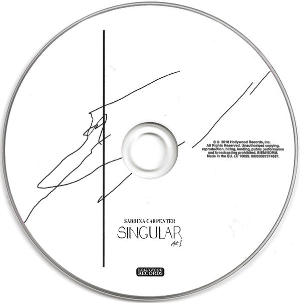 Sabrina Carpenter : Singular Act I (CD, Album)