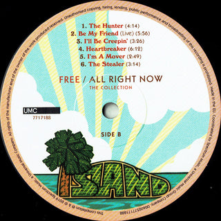 Free : All Right Now (The Collection) (LP, Comp)