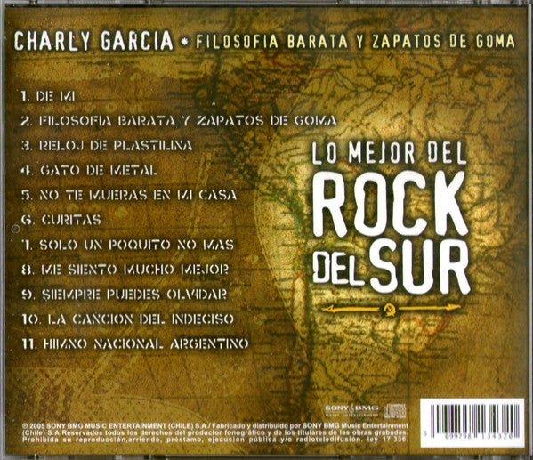 Charly Garcia : Filosofía Barata Y Zapatos De Goma (CD, Album, RE)