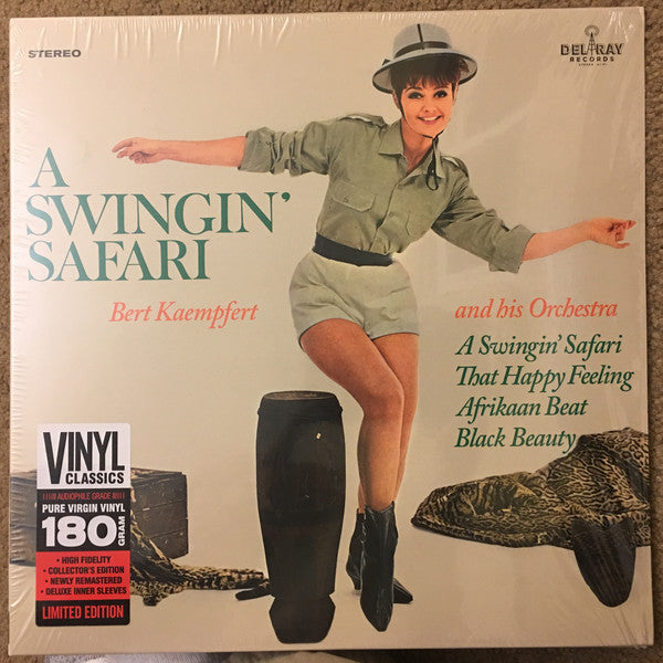 Bert Kaempfert & His Orchestra : A Swingin' Safari (LP, Album, Ltd, RE, RM, 180)