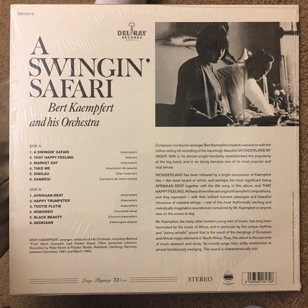 Bert Kaempfert & His Orchestra : A Swingin' Safari (LP, Album, Ltd, RE, RM, 180)