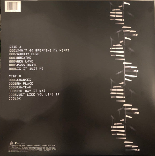 Backstreet Boys : DNA (LP, Album, Gat)