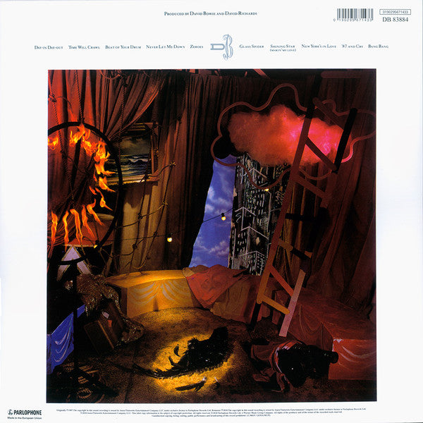 David Bowie : Never Let Me Down (LP, Album, RE, RM, 180)