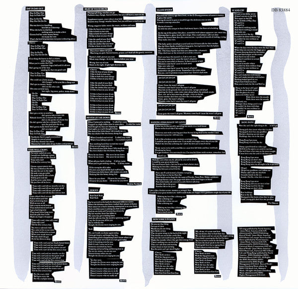 David Bowie : Never Let Me Down (LP, Album, RE, RM, 180)