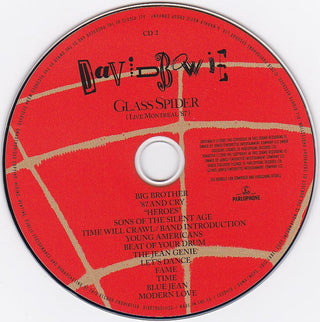 David Bowie : Glass Spider (Live Montreal '87) (2xCD, Album, RE, RM)