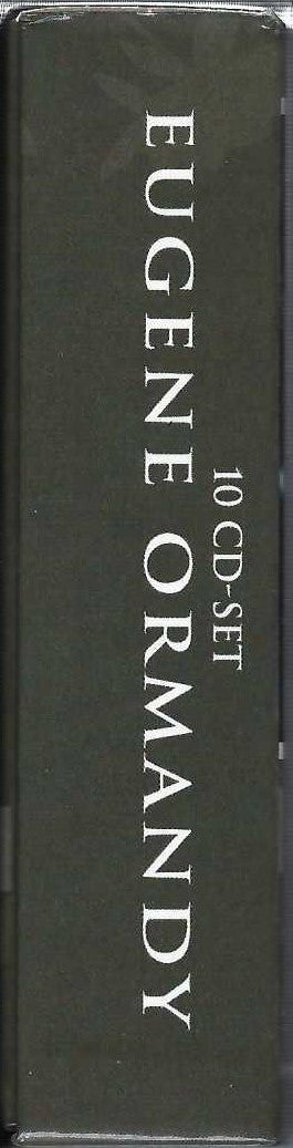 Eugene Ormandy – Ludwig van Beethoven • Modest Mussorgsky • Pyotr Ilyich Tchaikovsky • Johannes Brahms • Edvard Grieg • Charles Griffes • Sergei Vasilyevich Rachmaninoff • Richard Strauss, Various : 10 CD-Set Eugene Ormandy (1899-1985) (10xCD, Comp, Mono + Box)