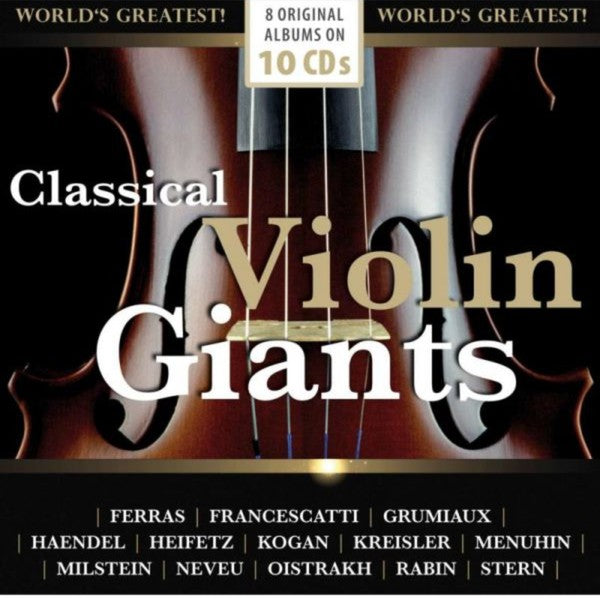 Various : Classical Violin Giants (10xCD, Comp)