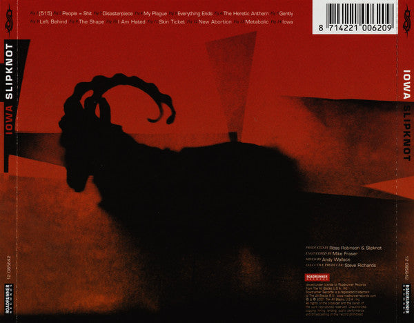 Slipknot : Iowa (CD, Album, RP)