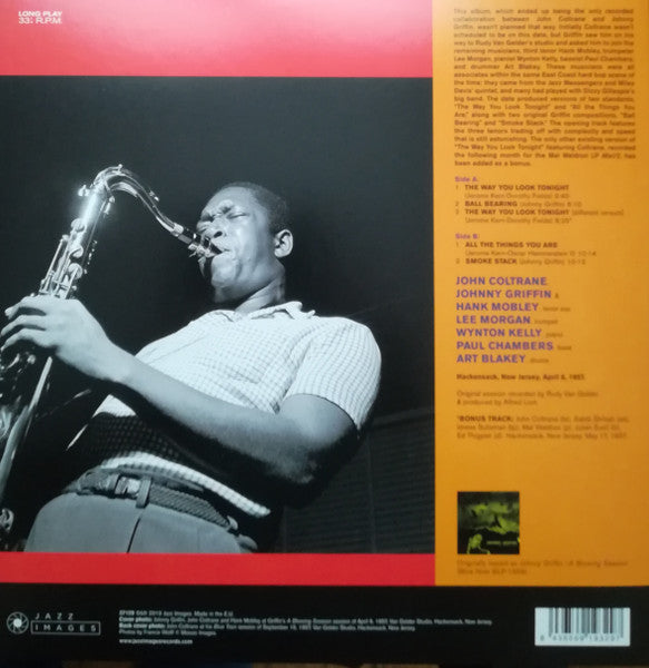 Johnny Griffin : A Blowing Session (LP, Album)
