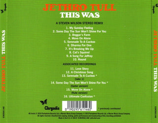 Jethro Tull : This Was (CD, Album, RE, The)