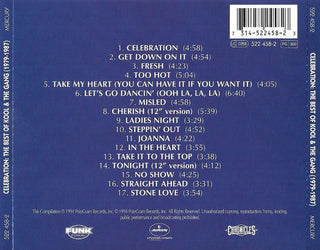 Kool & The Gang : Celebration: The Best Of Kool & The Gang (1979-1987) (CD, Comp, RE, RM)