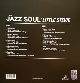 Stevie Wonder : The Jazz Soul Of Little Stevie (LP, Album, RE, 180)