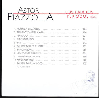 Astor Piazzolla : Los Pajaros Periodos (CD, Comp)