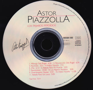 Astor Piazzolla : Los Pajaros Periodos (CD, Comp)