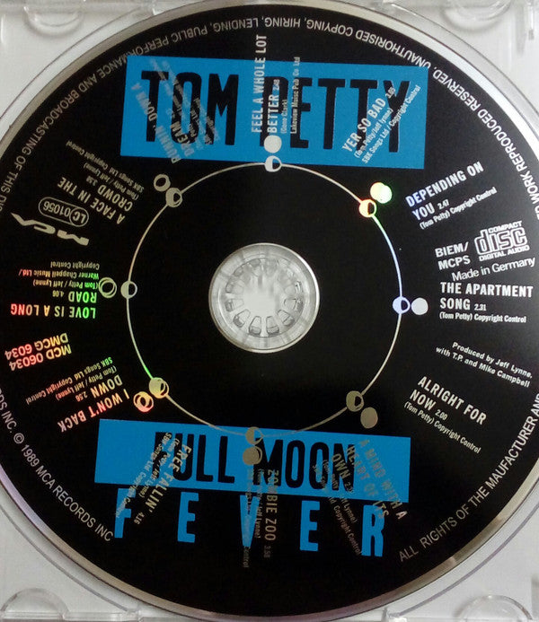 Tom Petty : Full Moon Fever (CD, Album)