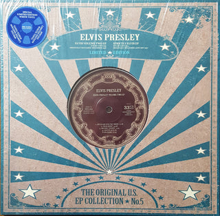 Elvis Presley : The Original U.S. EP Collection No.5 (10", Comp, Ltd, Whi)