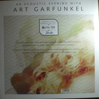 Art Garfunkel : An Acoustic Evening With Art Garfunkel (LP, Album, Ltd, Num, Bri)