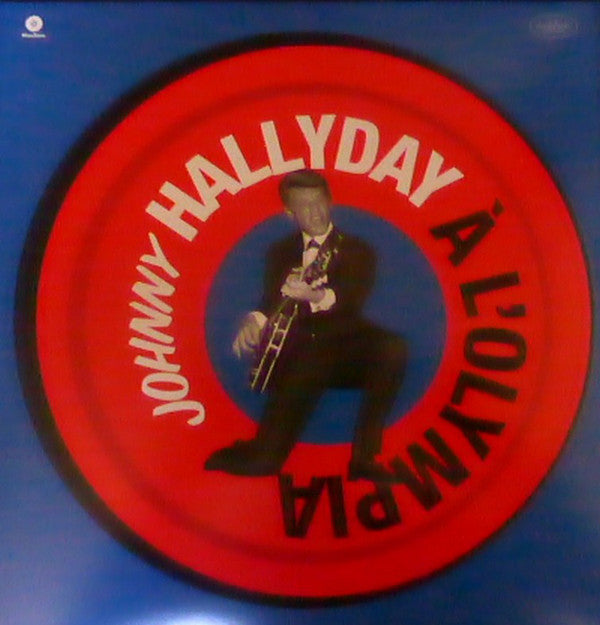 Johnny Hallyday : Johnny A L'Olympia (LP, Album, RE)