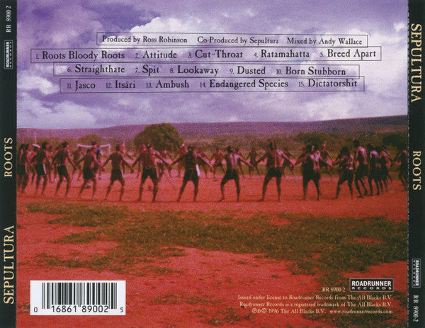 Sepultura : Roots (CD, Album, RE)