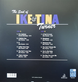Ike & Tina Turner : The Soul Of Ike & Tina Turner (LP, Album, RE)