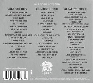 Queen : Greatest Hits I II & III (The Platinum Collection) (CD, Comp, RE, RM + CD, Comp, RE, RM + CD, Comp, RE)