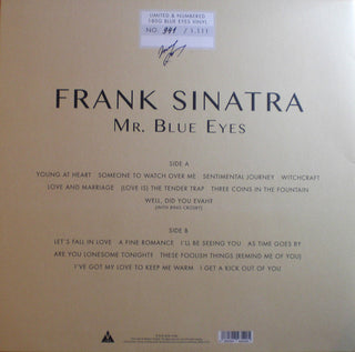 Frank Sinatra : Mr. Blue Eyes (LP, Comp, Ltd, Num, 180)