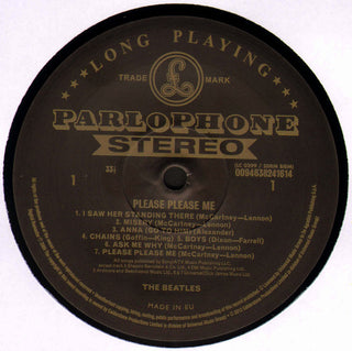The Beatles : Please Please Me (LP, Album, RE, RM, RP, 180)