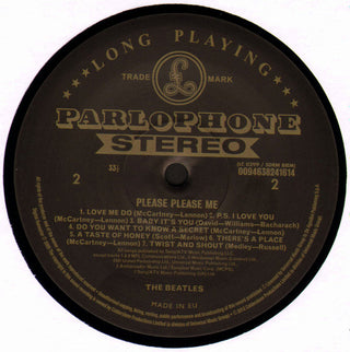 The Beatles : Please Please Me (LP, Album, RE, RM, RP, 180)
