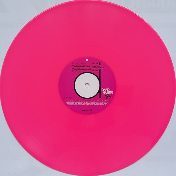 David Guetta : One Love (2xLP, Album, Ltd, RE, Pin)