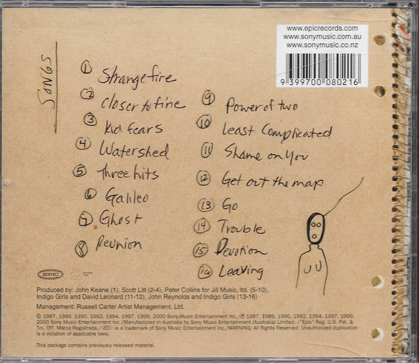 Indigo Girls : Retrospective (CD, Comp)