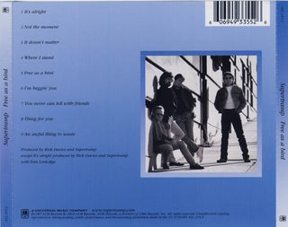 Supertramp : Free As A Bird (CD, Album, RE, RM, RP)