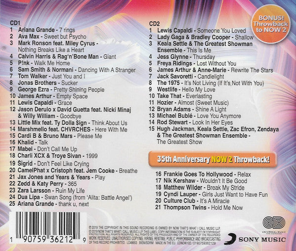 Various : Now That's What I Call Music! 102 (2xCD, Comp)