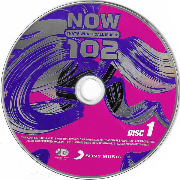 Various : Now That's What I Call Music! 102 (2xCD, Comp)