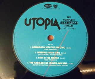 Utopia (5) : The Complete Bearsville Singles 1977-1982 (2xLP, Comp, Ltd)
