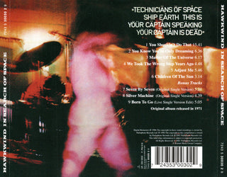 Hawkwind : X In Search Of Space (CD, Album, RE, RM)