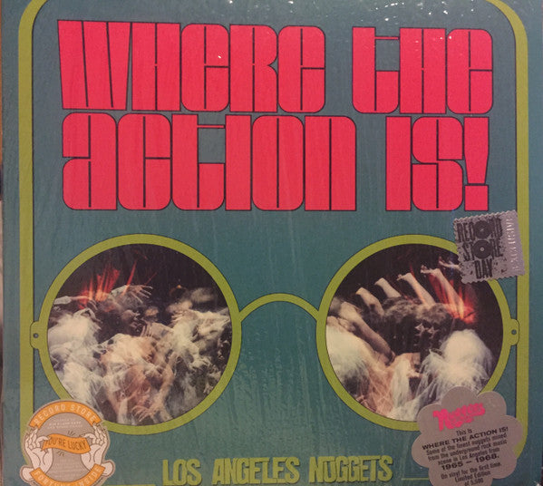 Various : Where The Action Is! (Los Angeles Nuggets Highlights) (2xLP, RSD, Comp, Mono, Ltd, Gat)