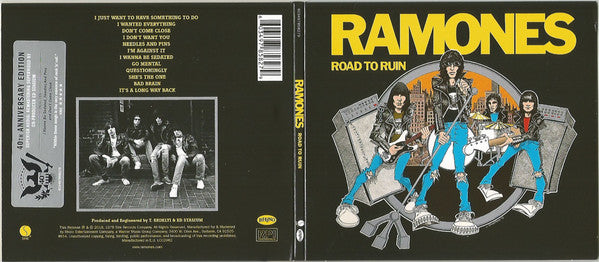 Ramones : Road To Ruin (CD, Album, RE, RM, Dig)