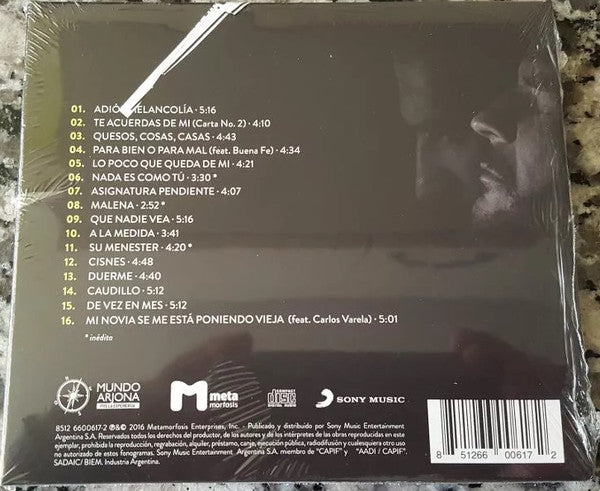Ricardo Arjona : Apague La Luz Y Escuche (CD, Comp)