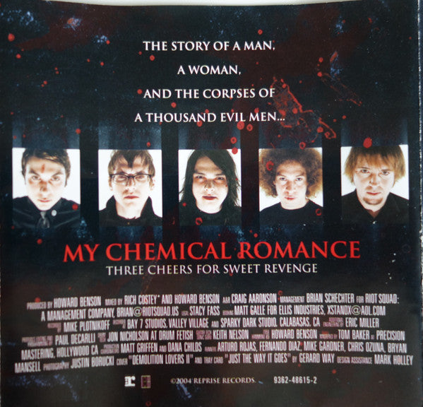 My Chemical Romance : Three Cheers For Sweet Revenge (CD, Album, RP)