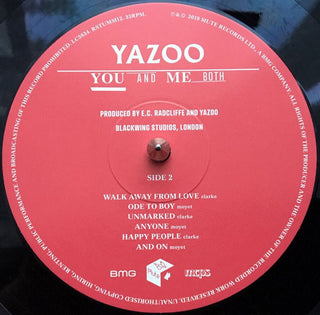 Yazoo : You And Me Both (LP, Album, RE, RM)