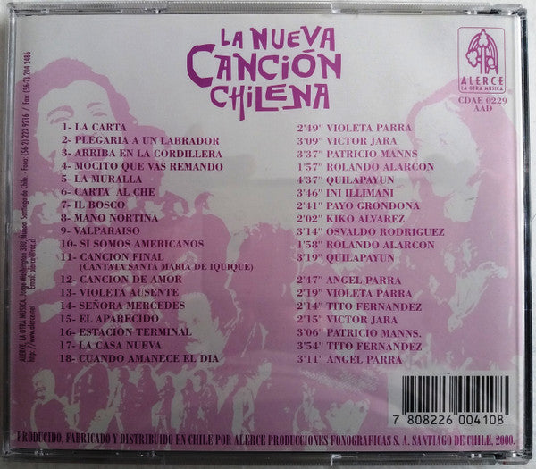 Various : La Nueva Canción Chilena (CD)