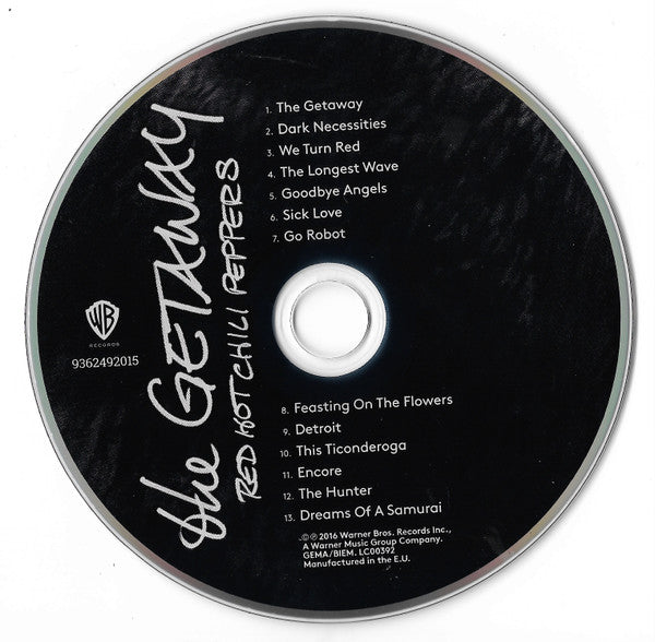 Red Hot Chili Peppers : The Getaway (CD, Album, Gat)