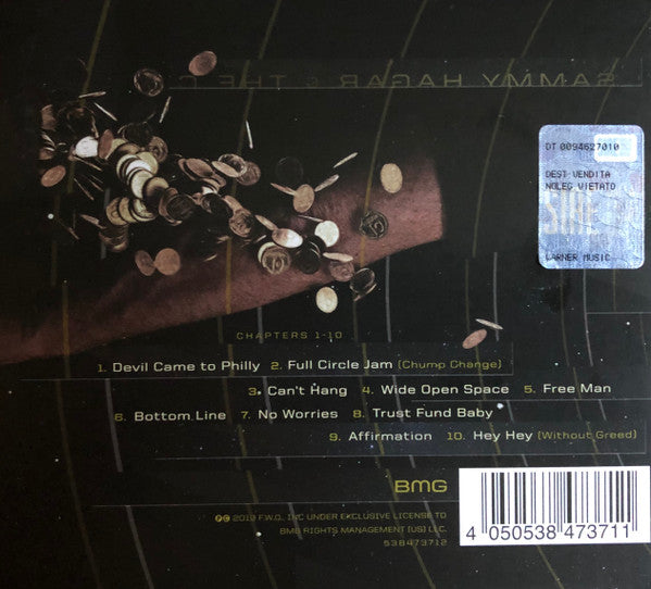 Sammy Hagar & The Circle : Space Between (CD, Album, Dig)