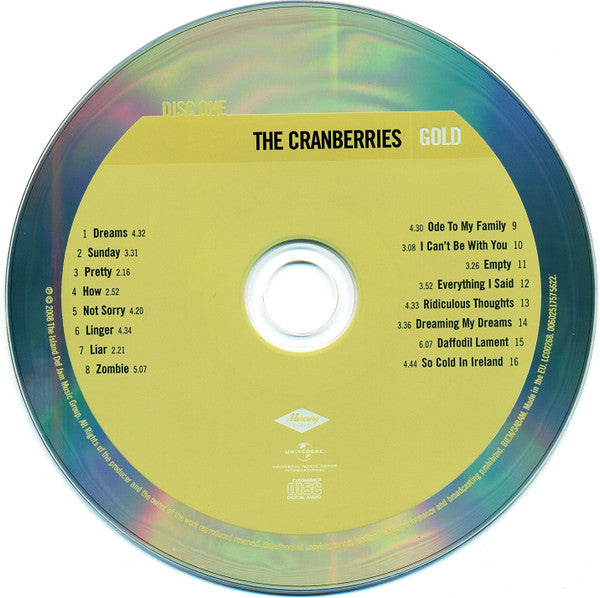 The Cranberries : Gold (2xCD, Comp, RE)