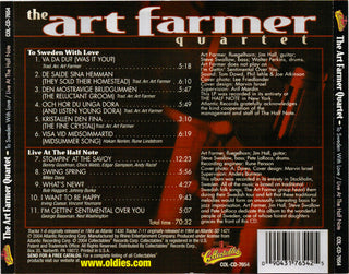 Art Farmer Quartet Featuring Jim Hall : To Sweden With Love / Live At The Half Note (CD, Comp)