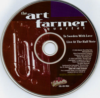 Art Farmer Quartet Featuring Jim Hall : To Sweden With Love / Live At The Half Note (CD, Comp)